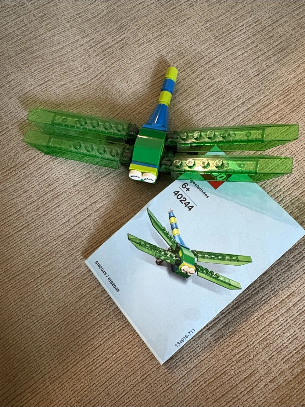 LEGO Dragonfly Mini Model Build Set #40244